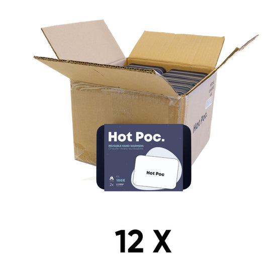 Boîtier de 2 Hot Poc (2 XL) - Caisse de 12 boîtiers