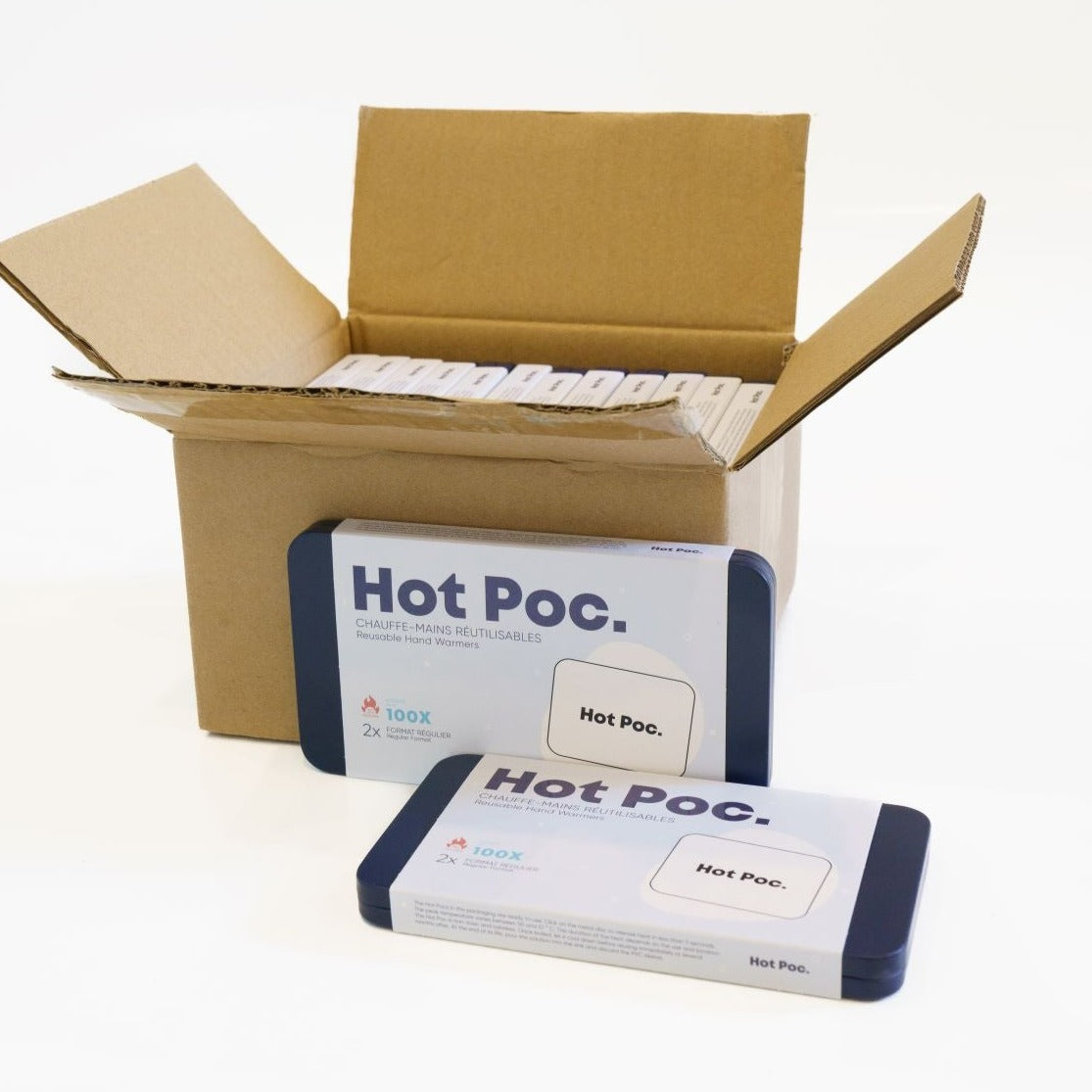 Box of 2 Hot Poc (2 regular) - Case of 12 boxes