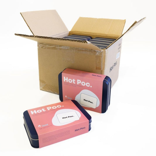 Box of 4 Hot Poc (4 regular) - Case of 12 boxes